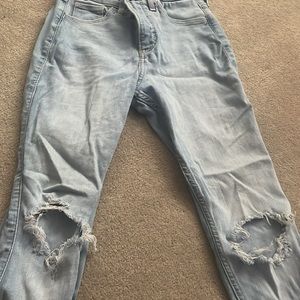 Hollister ripped jeans